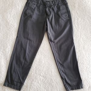 J Crew Grey Cropped Pants
